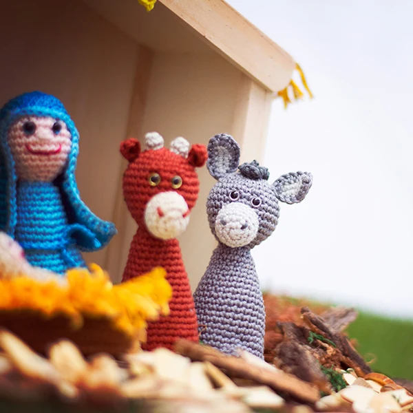 Weihnachtskrippe – Häkelpaket