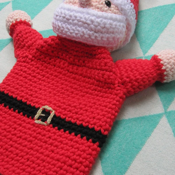 Häkelanleitung für Weihnachts-Handpuppen (digital)