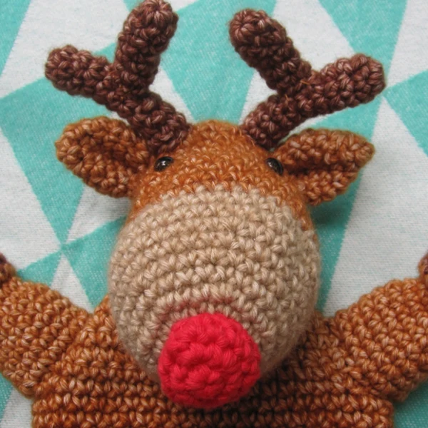 Häkelanleitung für Weihnachts-Handpuppen (digital)