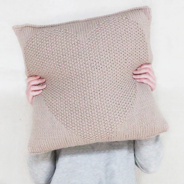 Strickanleitung für ein Herzkissen