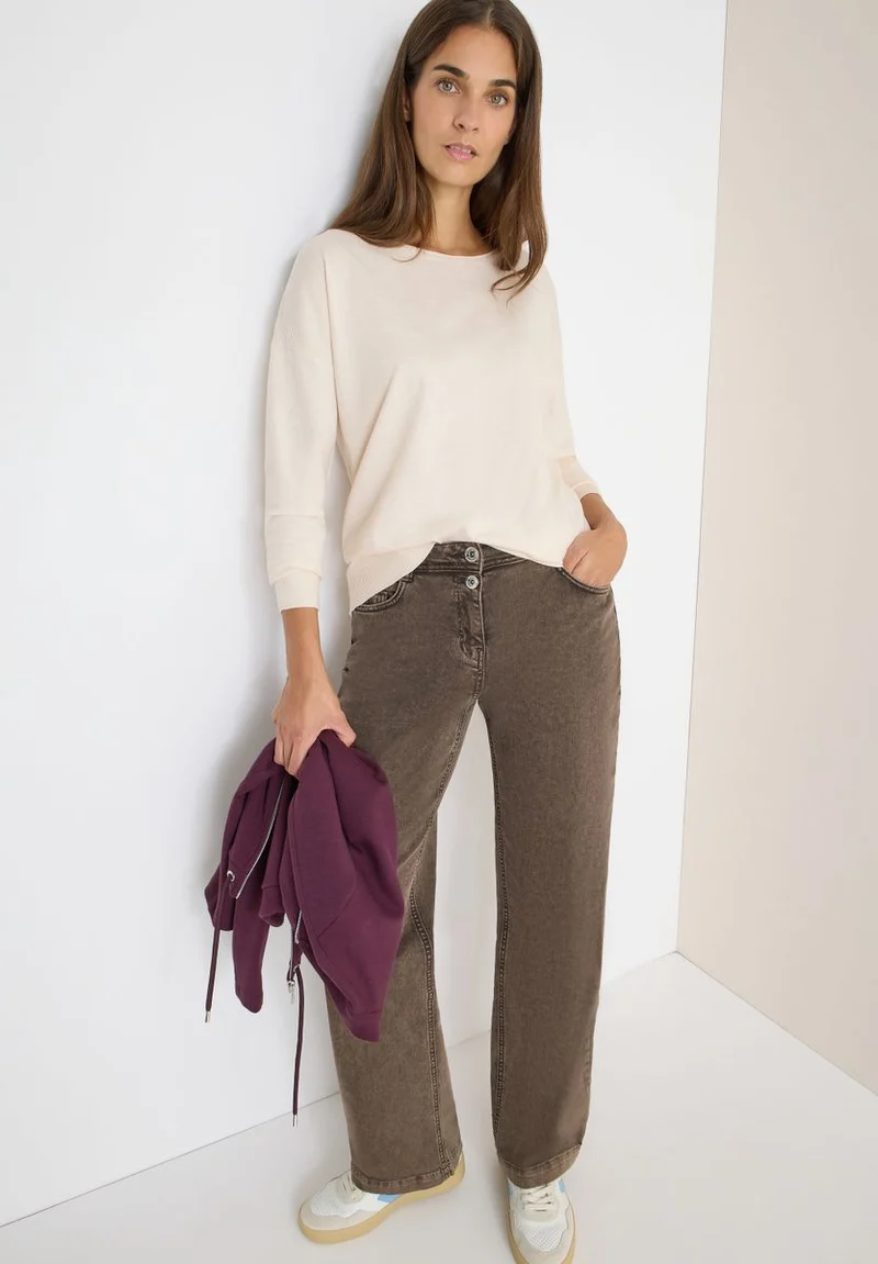 Pullover mit Strukturdetail