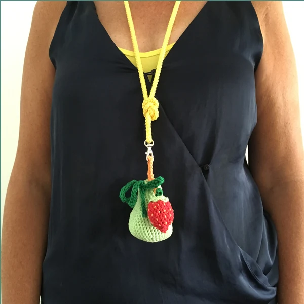 Häkelanleitung für „Pieke Peer“ und „Strawberry“-Schlüsselanhänger