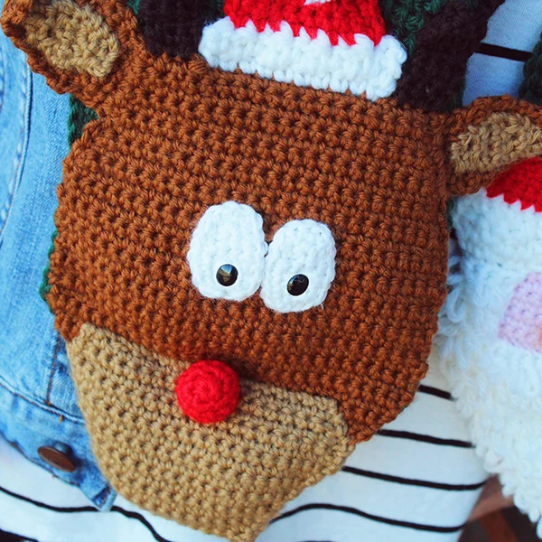 Häkelanleitung: „Foute“-Weihnachtsschal