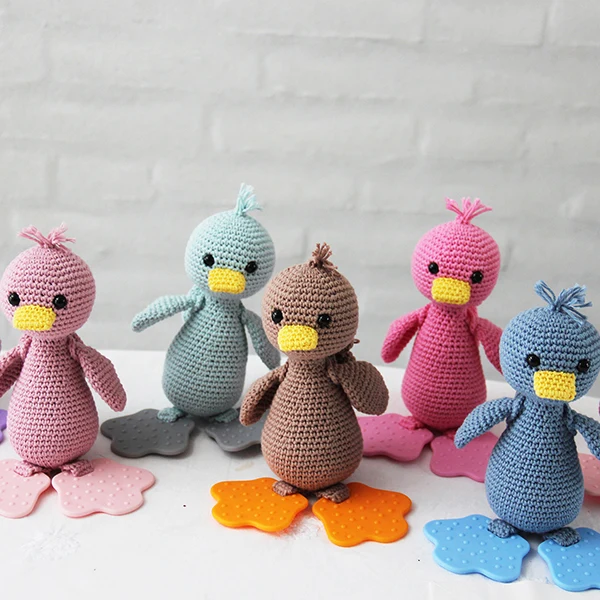 Häkelanleitung für ein Enten-Kuscheltier von Go Handmade (digital)