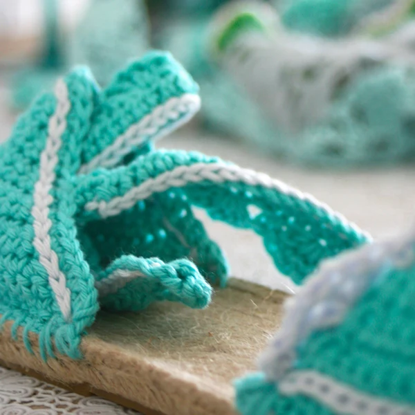 Häkelanleitung für Saskias Espadrilles (digital)