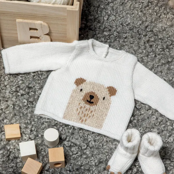 Strickanleitung „Partner 3.5“ – Babypullover (digital)