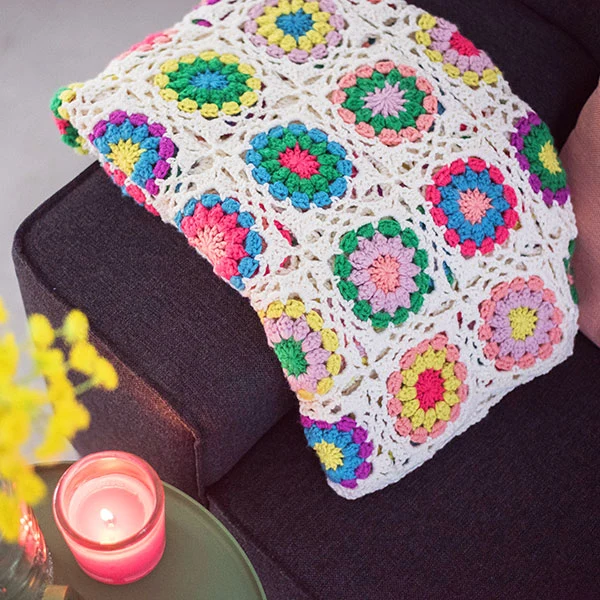 Häkelanleitung für eine Granny Square-Decke (digital)
