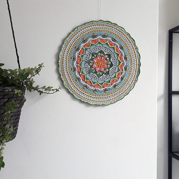 Häkelanleitung „Blumen-Mandala“ (digital)