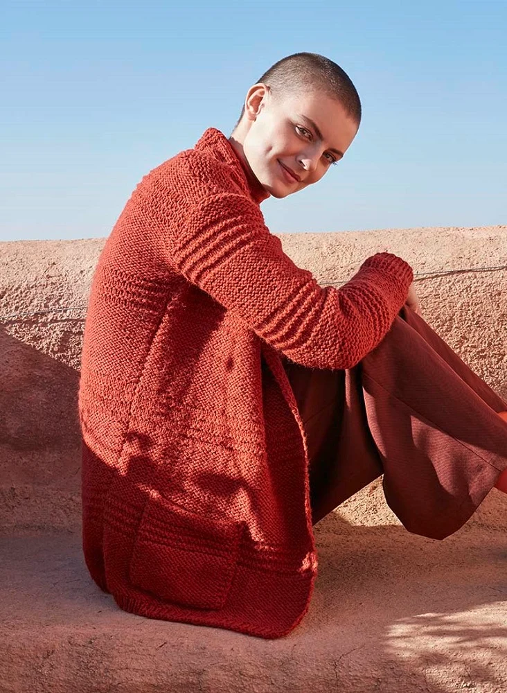 Strickanleitung für die Jacke „After Glow“