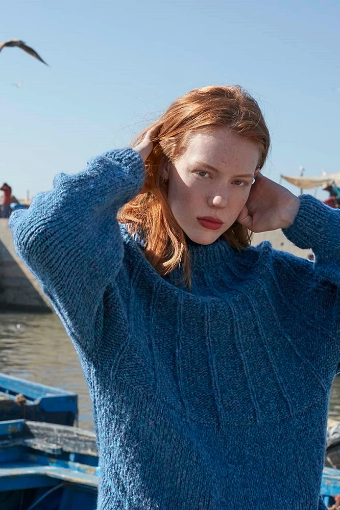 Strickanleitung für den Pullover „Soaring Seagirl“