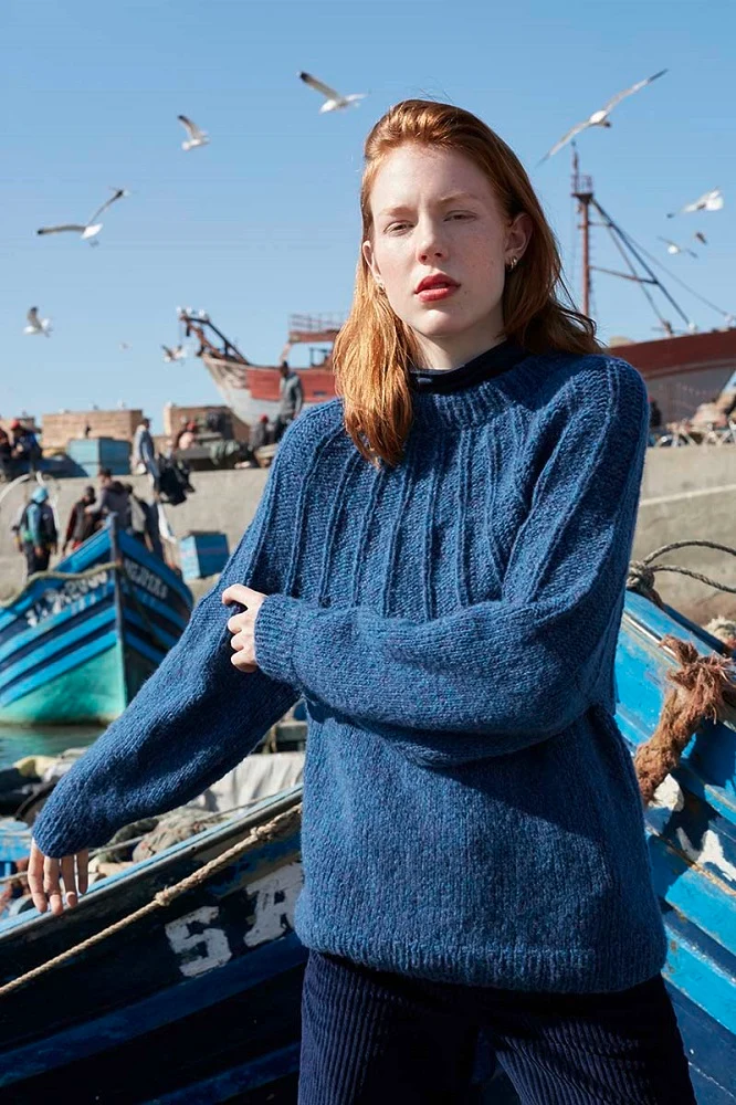 Strickanleitung für den Pullover „Soaring Seagirl“