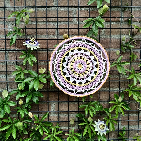 Häkelanleitung „Mandala Junoon“