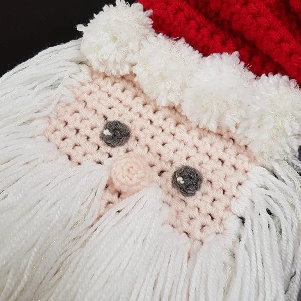 Häkelanleitung für Schal und Mütze zu Weihnachten (digital)