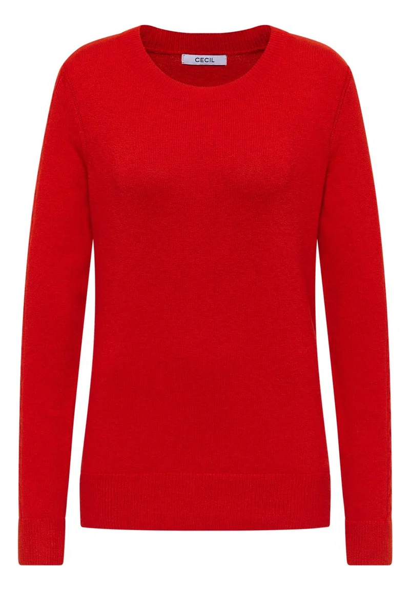 Pullover mit Strickdetail