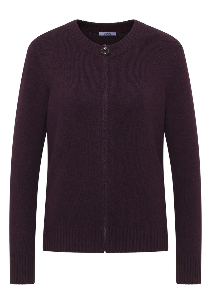 Cosy Cardigan mit Zipper
