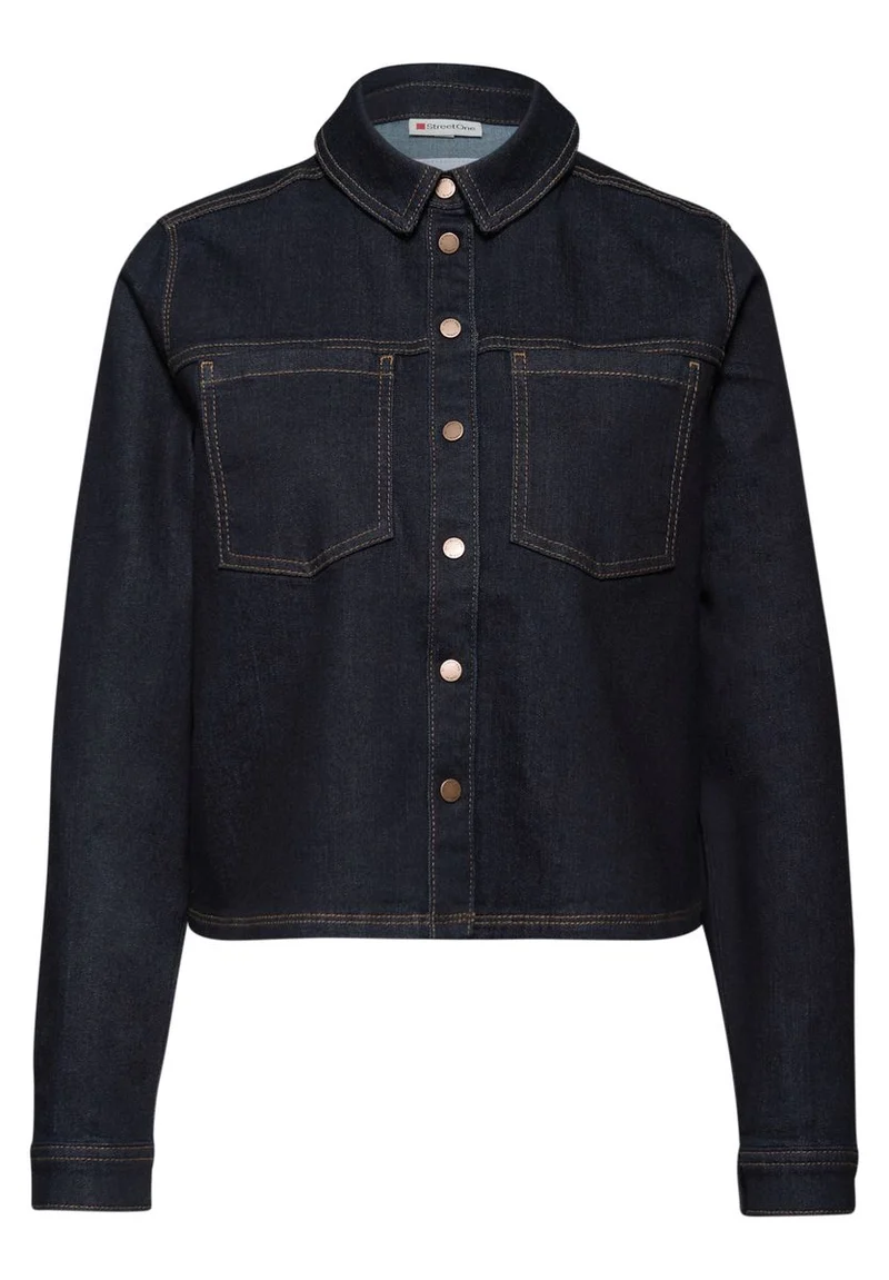 Rinsed Jeansbluse