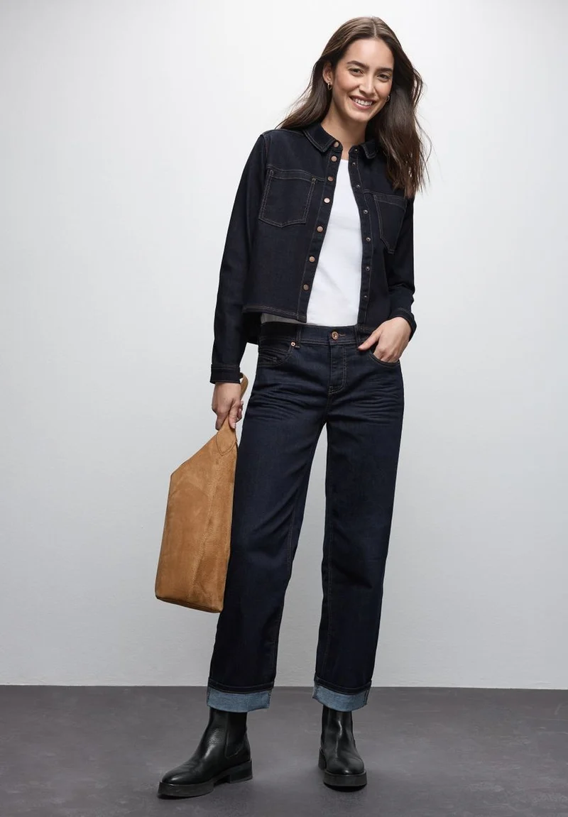 Rinsed Jeansbluse