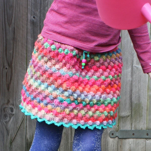 Häkelanleitung für den Mille Colori-Kinderrock (digital)