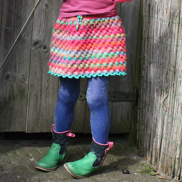 Häkelanleitung für den Mille Colori-Kinderrock (digital)