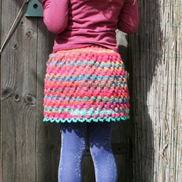 Häkelanleitung für den Mille Colori-Kinderrock (digital)