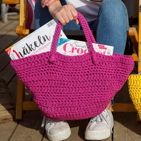 Häkelanleitung „RibbonXL Avila Beachbag“ (digital)