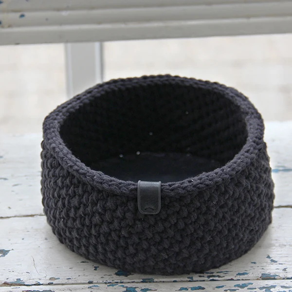 Häkelanleitung „Moss Stitch“-Körbchen von Go Handmade (digital)