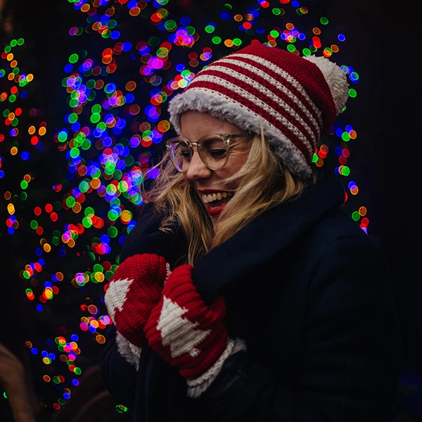 Häkelanleitung „Merry“-Weihnachtsmützen-Set