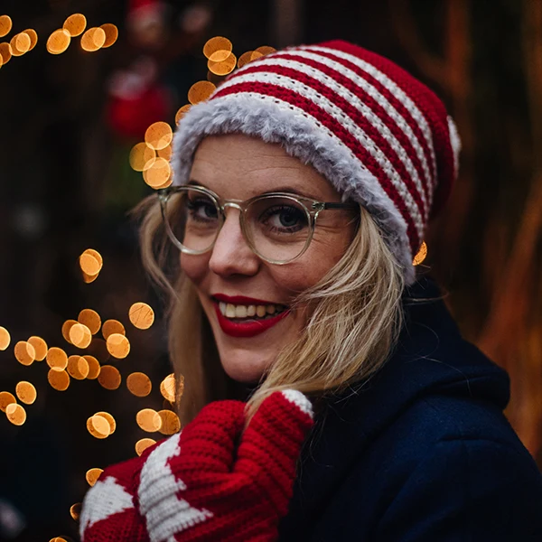Häkelanleitung „Merry“-Weihnachtsmützen-Set