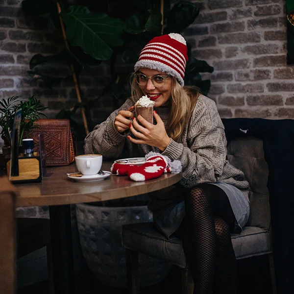 Häkelanleitung „Merry“-Weihnachtsmützen-Set
