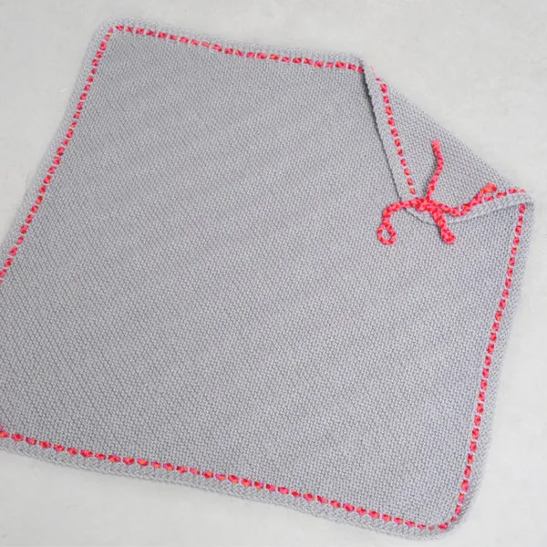 Strickanleitung für eine Merino-Aran-Babydecke