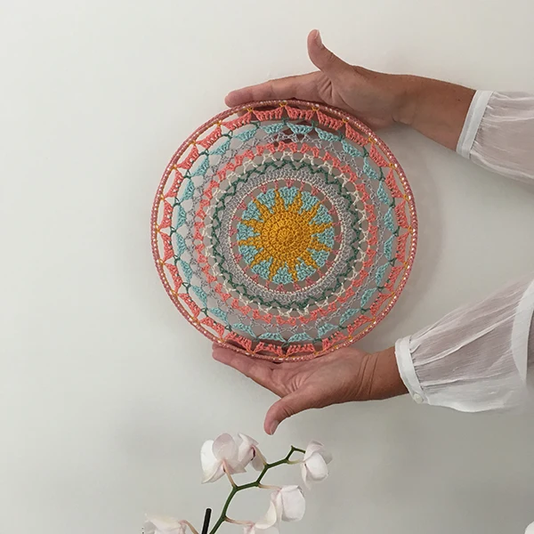 Häkelanleitung „Here comes the Sun Mandala“ (digital)