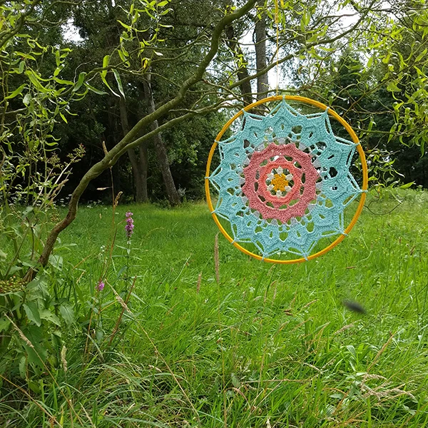 Häkelanleitung „Dageraad Mandala“ (digital)
