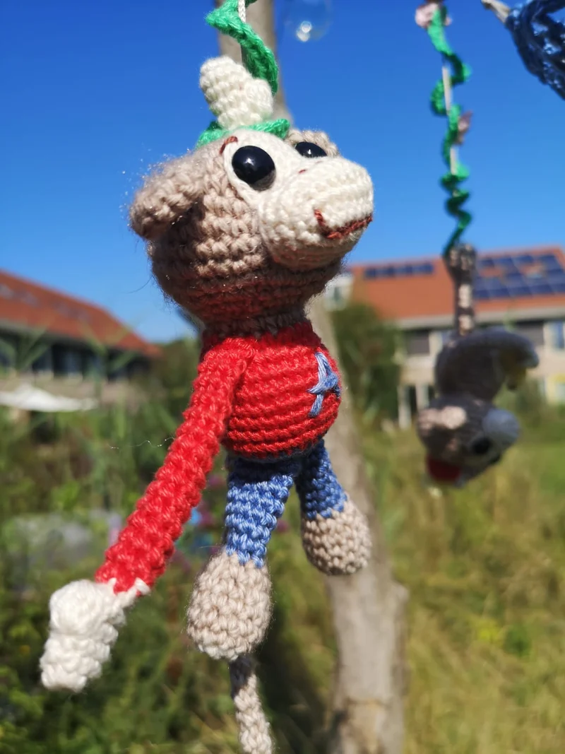 Häkelanleitung „Monkey Madness“ – Baby-Mobile (digital)