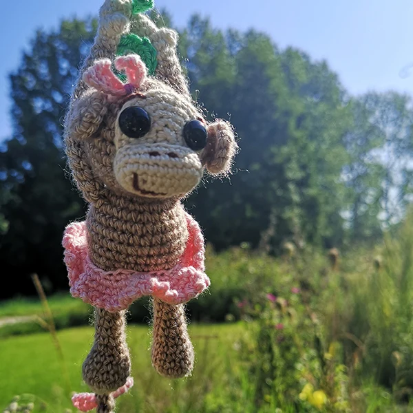 Häkelanleitung „Monkey Madness“ – Baby-Mobile (digital)
