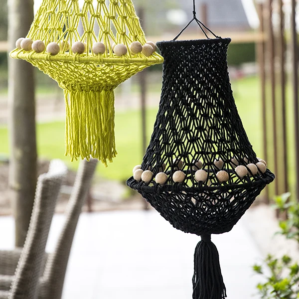 Makramee-Anleitung für eine Lampe (digital)