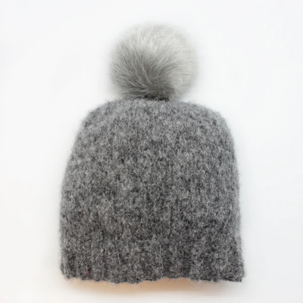 Strickanleitung „Garzato Fleece“-Mütze mit Bommel (digital)
