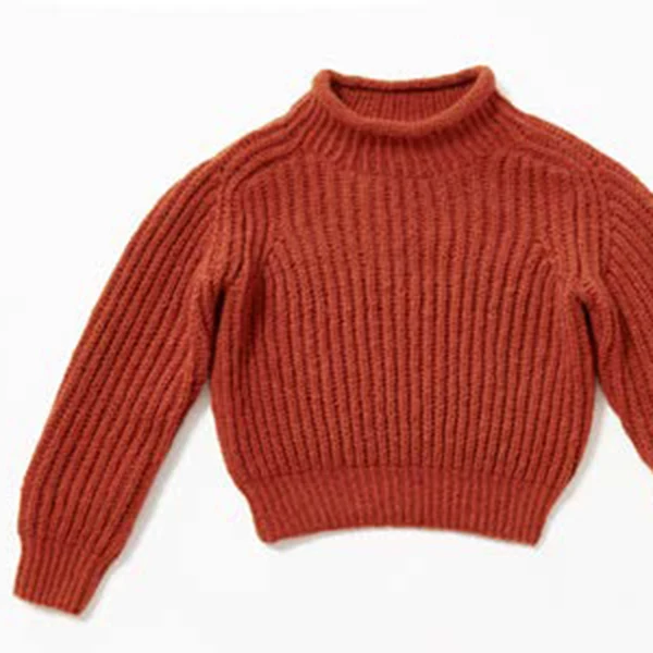 Strickanleitung „Brigitte“ – Patent-Pullover (digital)