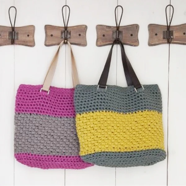 Häkelanleitung „RibbonXL Valencia Bag“