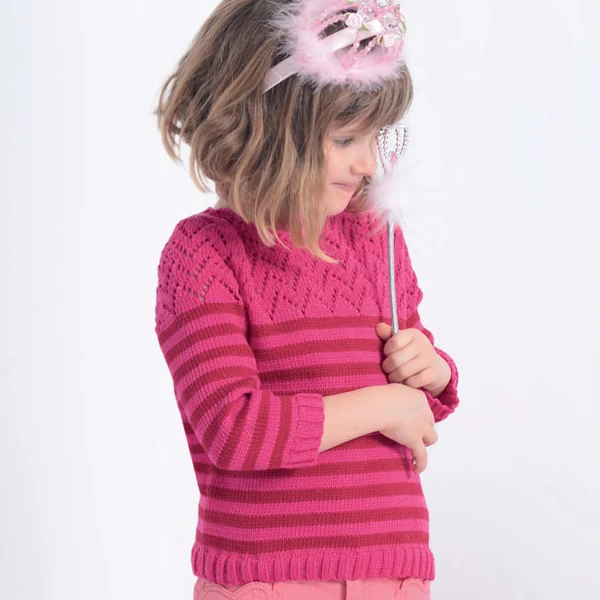 Strickanleitung „Phil Coton 3“ – Kinderpullover (digital)