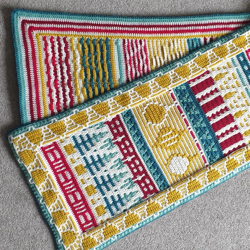 Letitias „Holiday Table Runner“ – MAL-Garnpaket