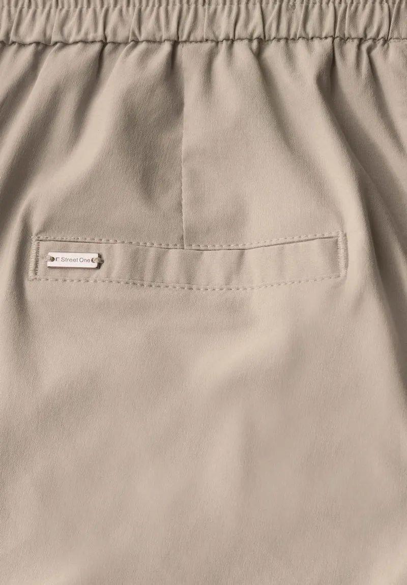 Casual Fit Hose mit Turn-Up