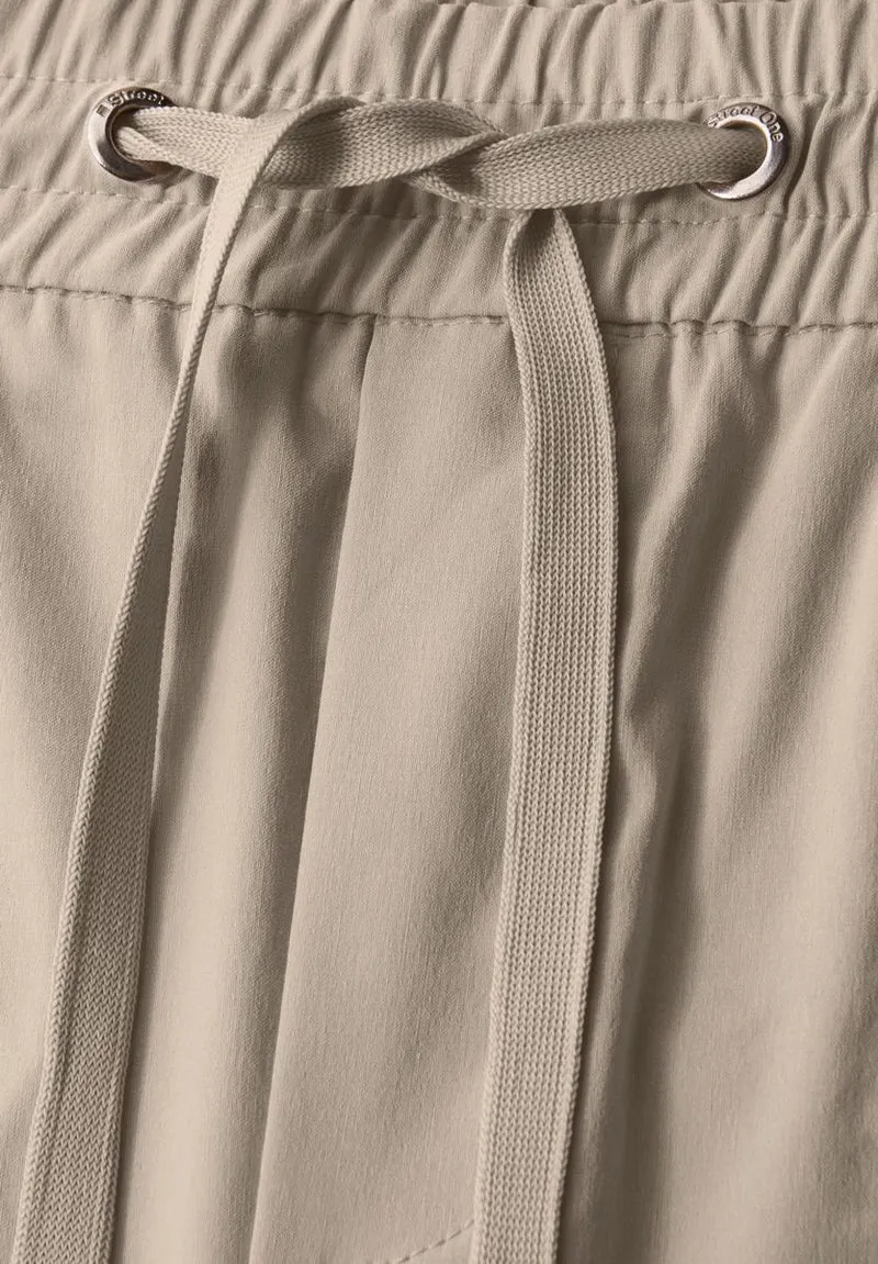 Casual Fit Hose mit Turn-Up
