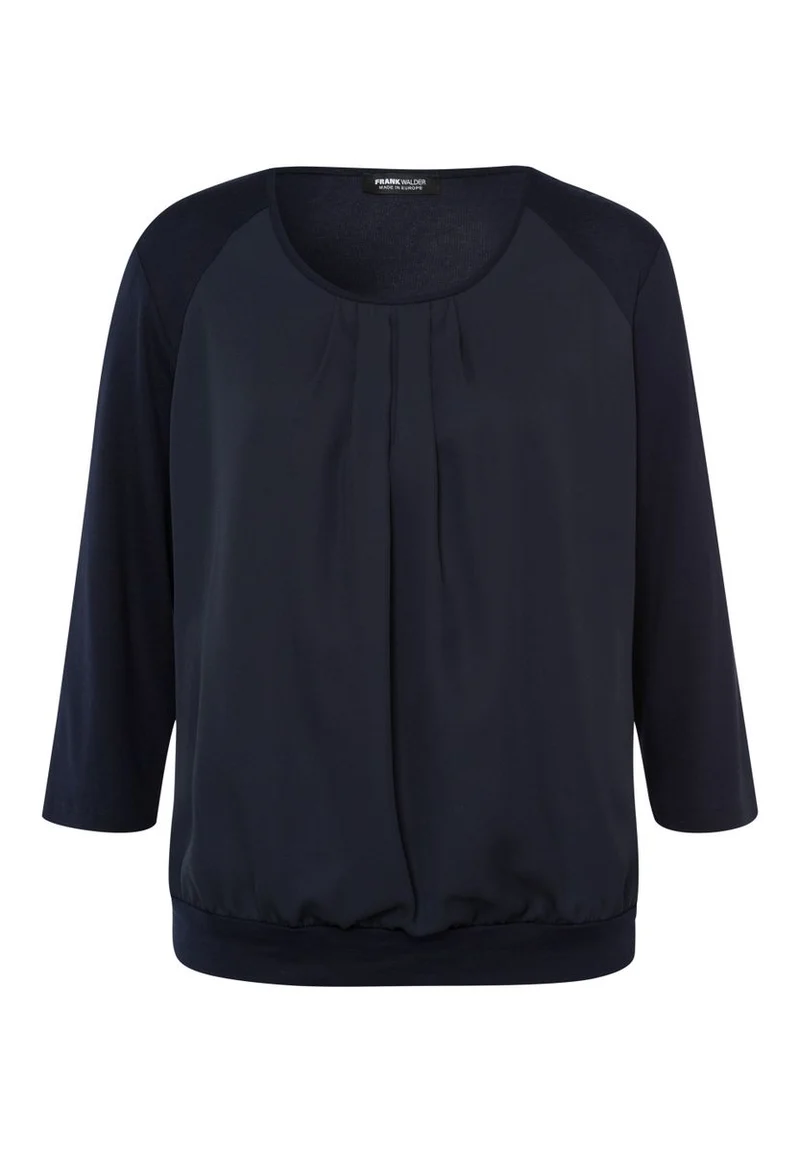 Blusenshirt NOS im Materialmix