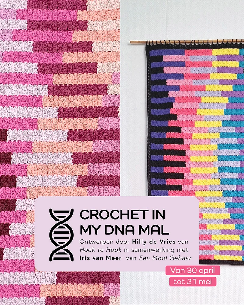 Scheepjes Colour Crafter Make-A-Long-Projekt „Crochet In My DNA“