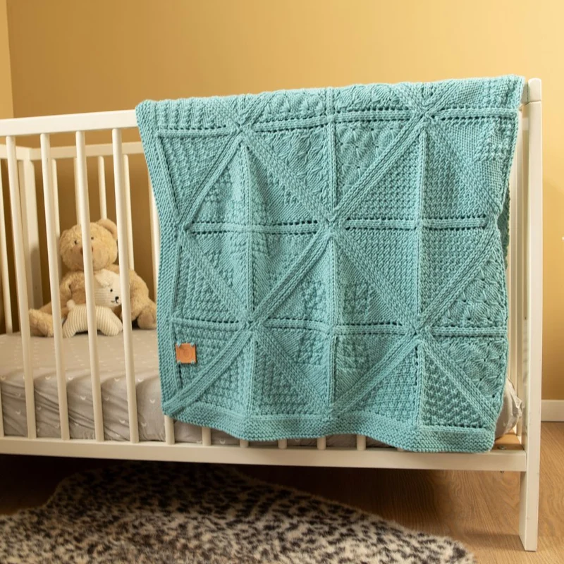 Baby-Traumdecke 8.0 – Chunky Amazing – Strickpaket für die Wiege