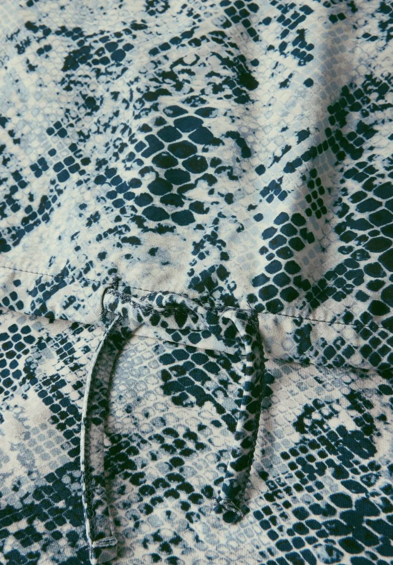 Materialmix Snake Shirt