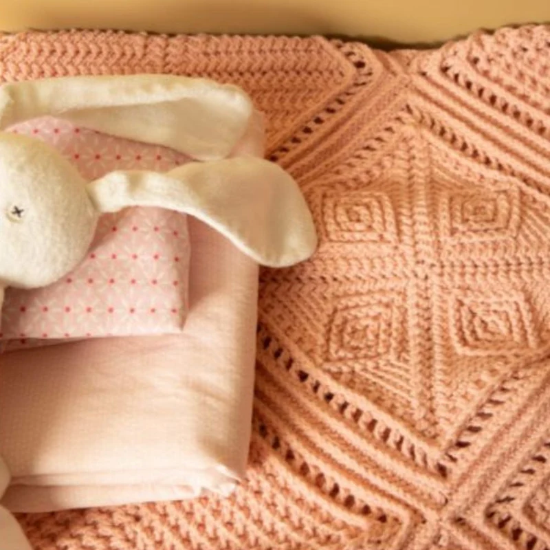 Baby-Traumdecke 8.0 – Amazing – Häkelpaket für das Babybett
