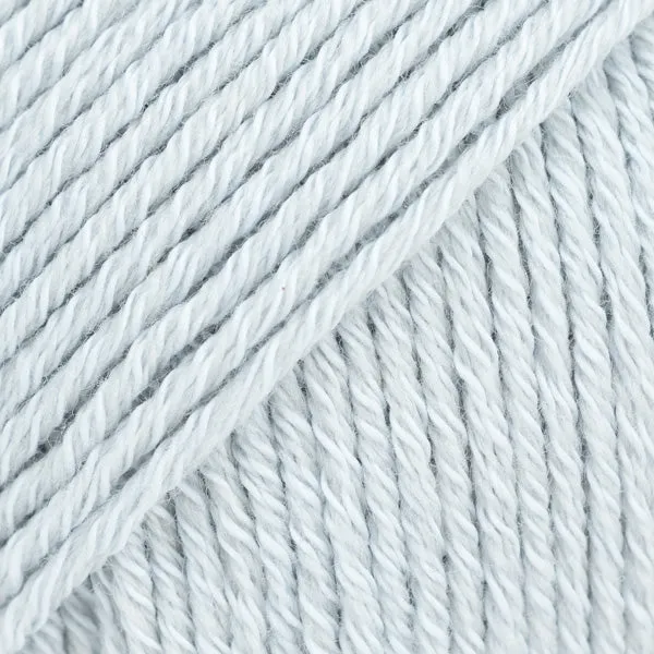 DROPS Cotton Merino Uni Colour 40 Eisblau