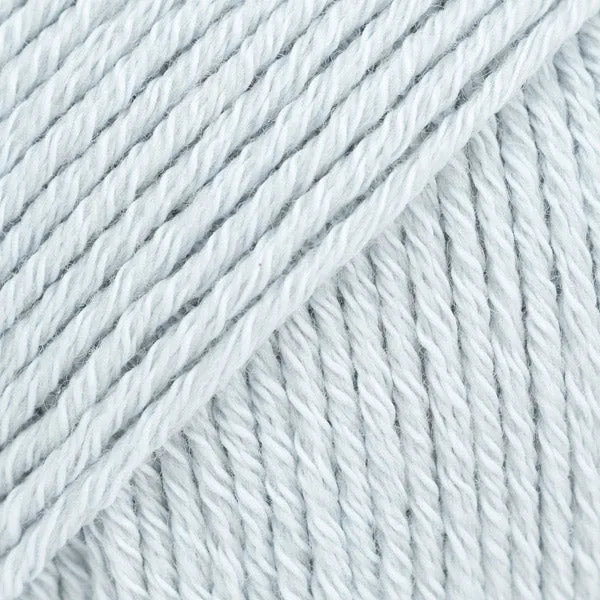 DROPS Cotton Merino Uni Colour 40 Eisblau