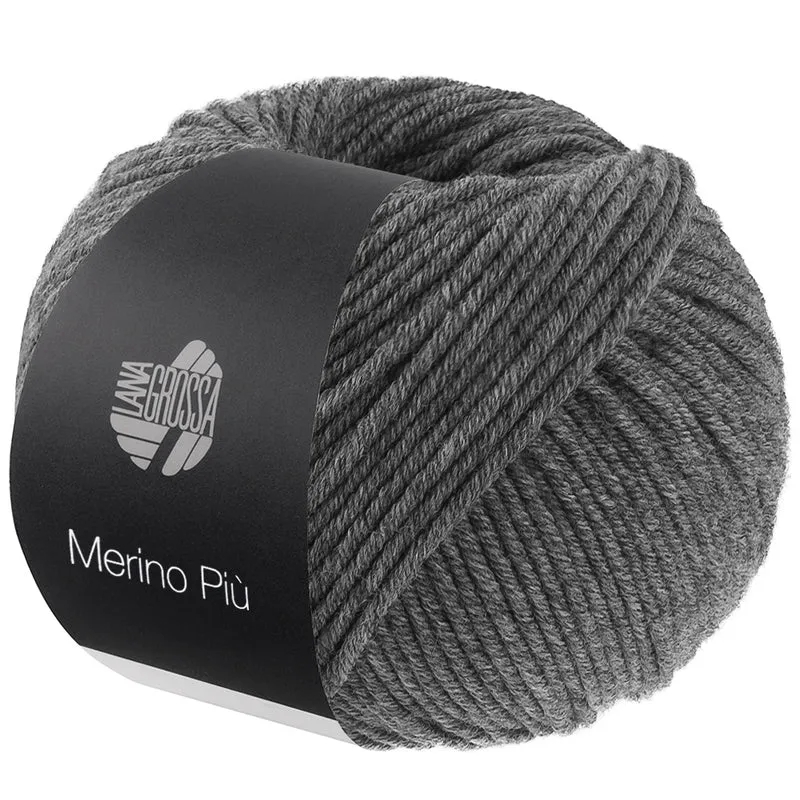 Lana Grossa Merino Piú 026 Dunkelgrau